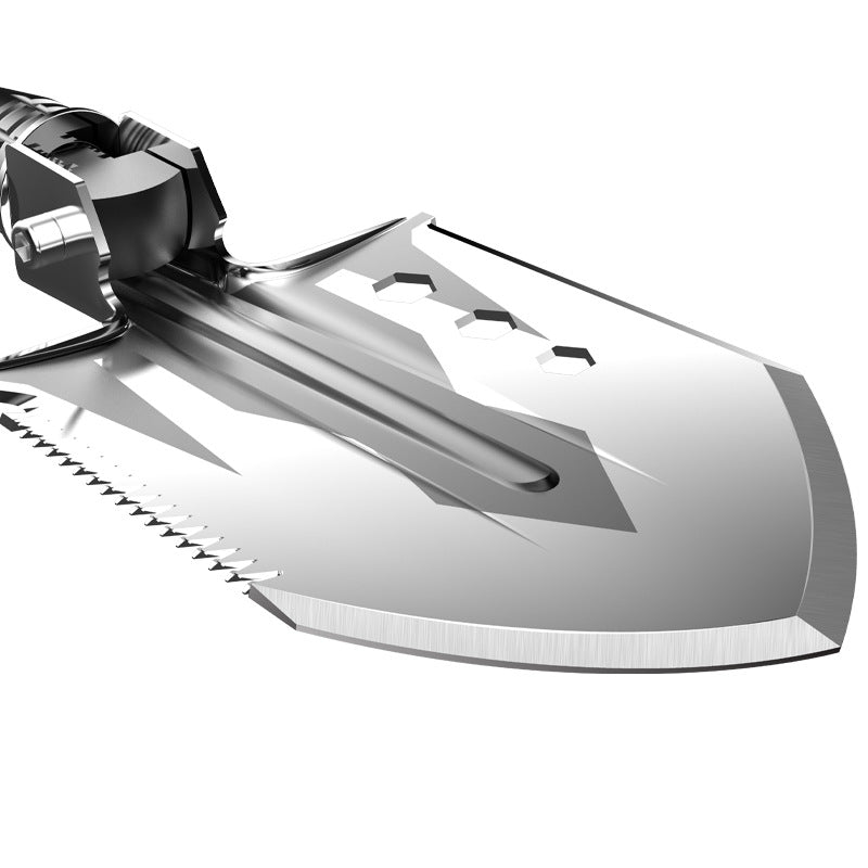 Long-distance engineer shovel multifunctional outdoor folding shovel military shovel camping camping supplies survival equipment self-defense