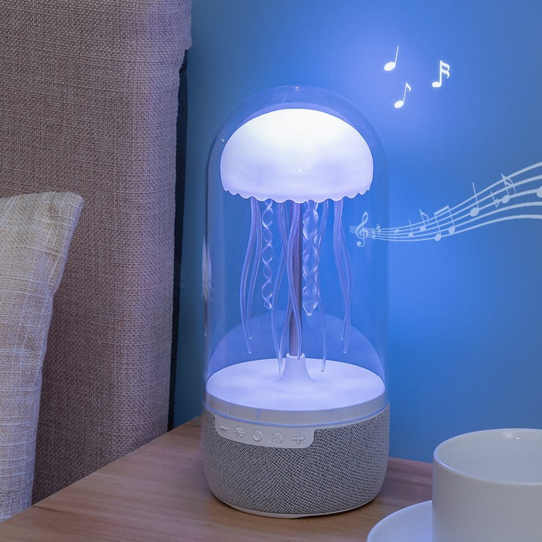 Jellyfish Bluetooth Speaker Cross-border Creative Colorful Portable Dual Speaker High-power Wireless Bluetooth Speaker Source Factory