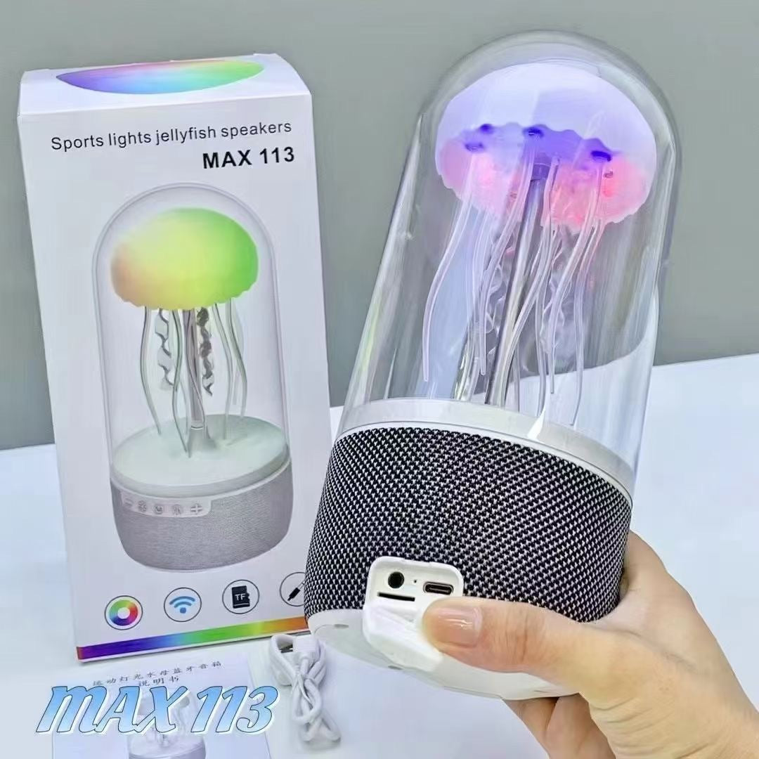Jellyfish Bluetooth Speaker Cross-border Creative Colorful Portable Dual Speaker High-power Wireless Bluetooth Speaker Source Factory