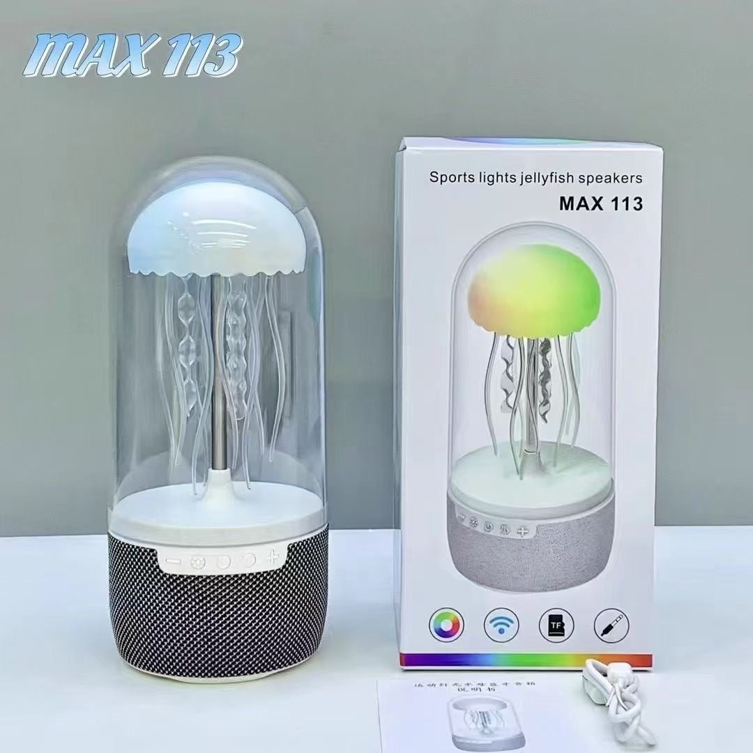 Jellyfish Bluetooth Speaker Cross-border Creative Colorful Portable Dual Speaker High-power Wireless Bluetooth Speaker Source Factory
