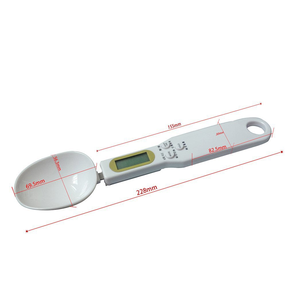 0.1g electronic weighing spoon scale kitchen food mini scale powder liquid food weighing scale