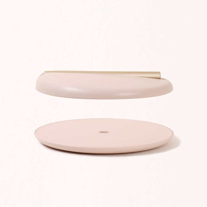 Direct out of the origin LED folding travel makeup mirror business travel portable charging accompanying boarding supplementary light makeup mirror