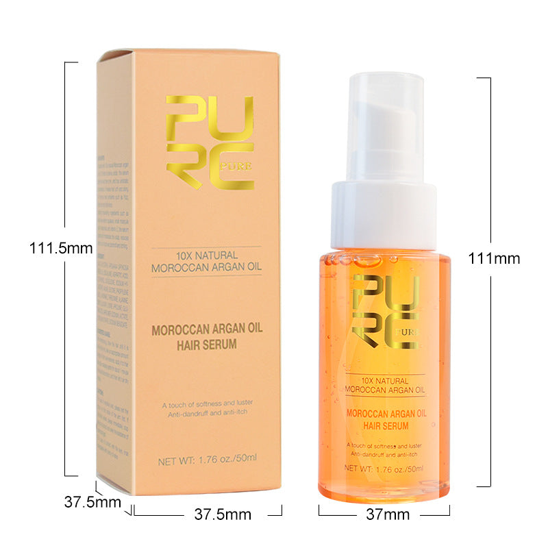 PURC argan oil hair care essential oil Moroccan hair care essential oil argan oil argan oil soft and fragrant hair oil