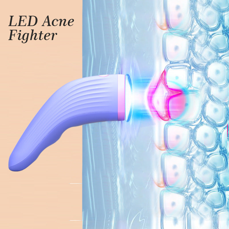 Amazon led care lamp portable facial care skin rejuvenation home LED red and blue light beauty instrument