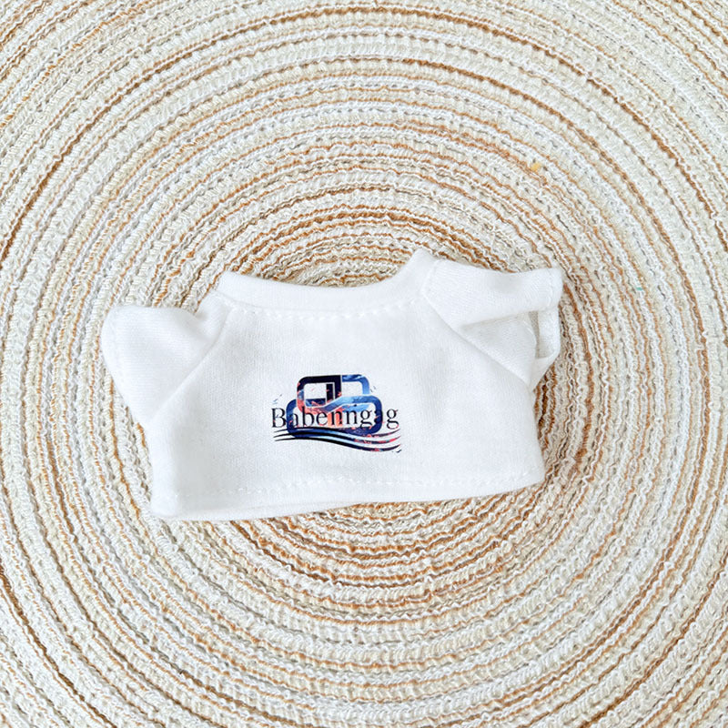 Only baby clothes] One, two and three generations of labubu labubu vinyl blind box pendant baby clothes brown pink GG suit