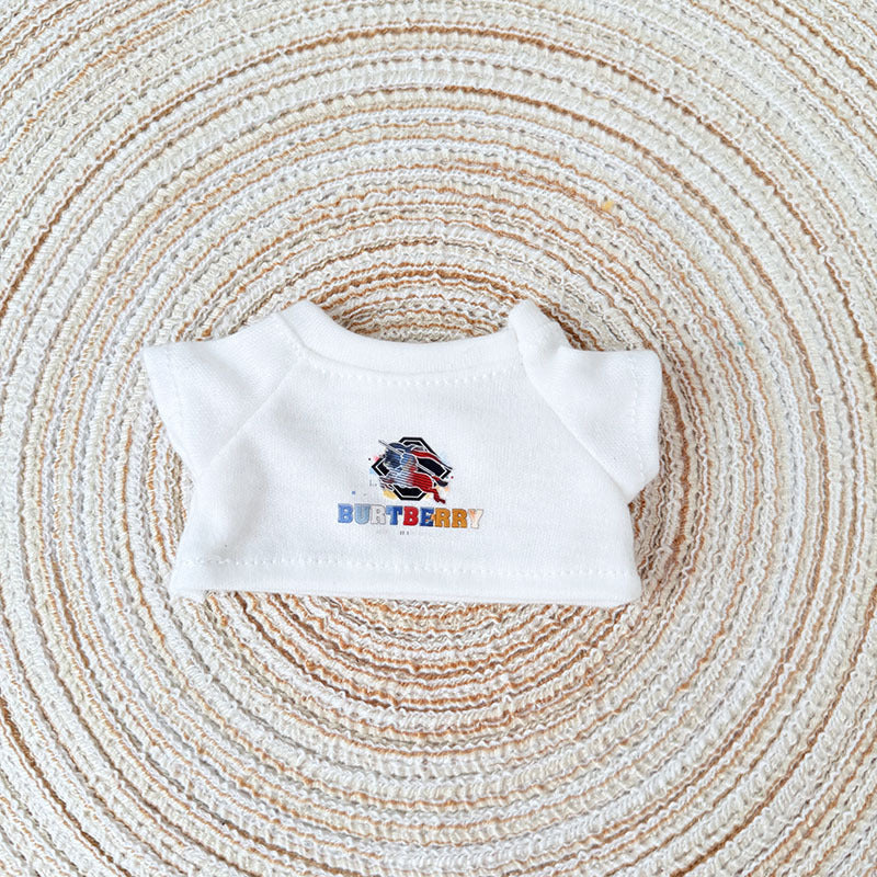 Only baby clothes] One, two and three generations of labubu labubu vinyl blind box pendant baby clothes brown pink GG suit