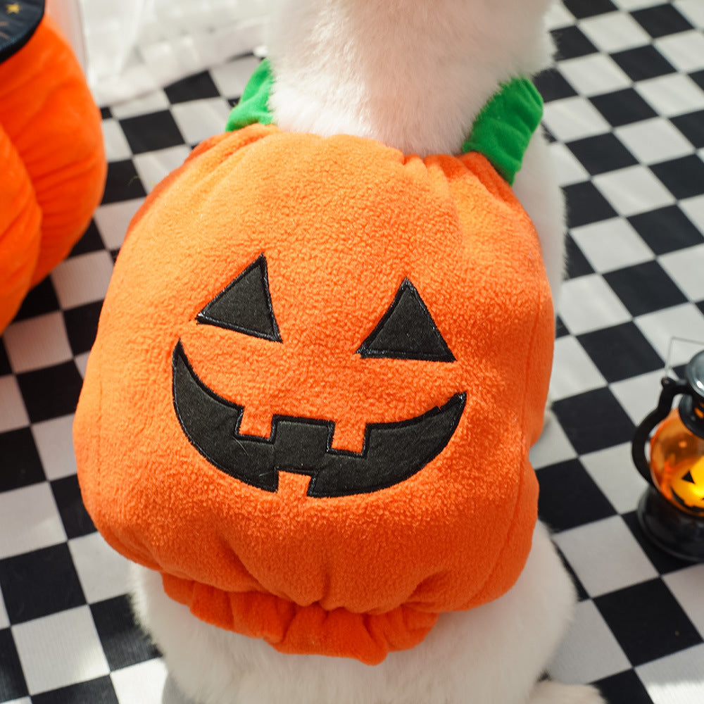 Dog Halloween transformation costume funny cat two-legged pet Teddy dog clothes supplies