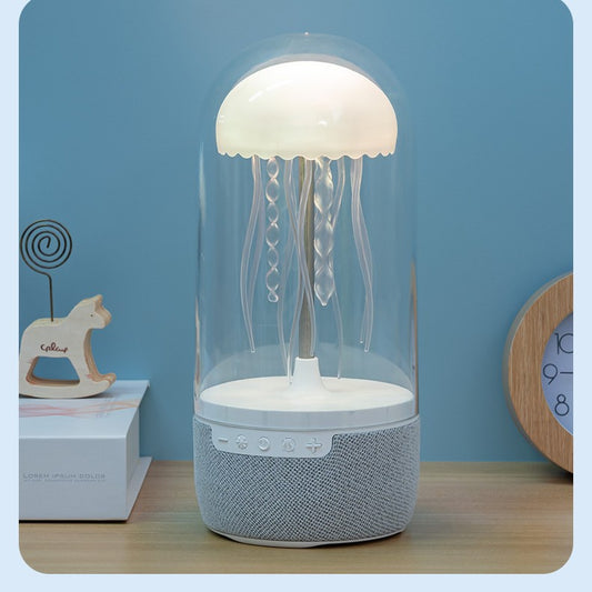 Jellyfish Bluetooth Speaker Cross-border Creative Colorful Portable Dual Speaker High-power Wireless Bluetooth Speaker Source Factory